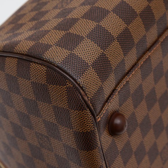 LOUIS VUITTON Authentic Brown Damier Boston Bag - Picture 8 of 9